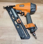 Ridgid R250AFA 15-GAUGE Angled Finishing Nail Gun Air Pneumatic Tested Works!. Fixed Price $79.99.
