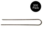 500 6-INCH Landscape Staples Sod Garden Stakes Round Top Anchor Chisel Ends 11GA. Fixed Price $70.99.