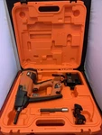 Ramset T4SS Nail Gun Kit, Gas Tool, Cordless, 2 Batteries, Case And Charger.. Fixed Price $550.00.
