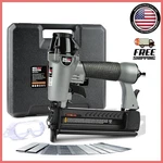 Pro-grade Pneumatic Brad Nailer Easy Use & Staple Gun With 1000 Fasteners. Fixed Price $64.59.