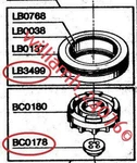 Senco Framing Nailer SN325 Parts Seals LB3499 + BC0178. Fixed Price $18.95.