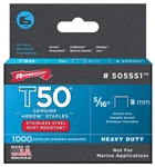 Brand New! Arrow Stainless Steel Staples 5/16" T50 #505SS1 - Shop Recommended. Fixed Price $13.50.