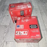 Boxes -senco L14BRB Staples 18GA 1/4" 1-1/8" Basic Finish 6MM 29MM. Fixed Price $29.99.