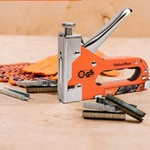 Valuemax Heavy Duty In 1 Hand Gun Tacker W/3000 Staples Manual Nail. Fixed Price $20.99.