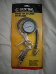 Central Pneumatic Tire Inflator With Gauge Brand New Package Harbor Freight. Fixed Price $10.00.