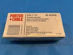 Porter Cable PBN18150 1-1/2" Galvanized Brad Nails, Box Of 5000. Fixed Price $21.95.
