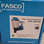 Fasco F48A CN15W-45 Roofing Coil Nailer Air Driven Tool Type. Fixed Price $211.99.