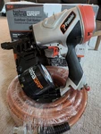 Paslode PF237C Tetragrip Subfloor Coil Nailer #503000 W/ Bonus Air Hose. Fixed Price $299.95.