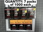 Nos 7-PACK Lot 1000 Bostitch Powercrown Tacker Staples STCR5019 1/4-1M 1/4". Fixed Price $24.94.