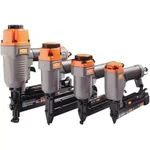 Hdx 4-PIECE Pneumatic Air Nailer 16GA Finishing 18GA Brad Stapler 23GA Tool. Fixed Price $125.00.