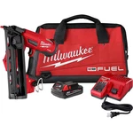 Milwaukee M18 Fuel 16 Gauge Angled Finish Nailer Kit. Fixed Price $449.00.