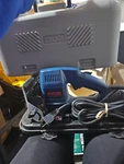 Tested Pre-owned Ryobi JM80 Biscuit Joiner W/ Dust Vacuum Bag Attachment & Case. Fixed Price $29.99.