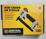 Central Pneumatic 20 Crown Stapler 1/4" To 5/8" Long 7/16" Staples. Fixed Price $29.95.