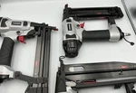 Husky 3-PIECE Pneumatic Finish Nailer Kit. Fixed Price $99.50.