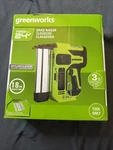 Greenwork 24V Cordless 18GA Brad Nailer 100 Shots/min 110 Nails Magazine. Fixed Price $150.00.