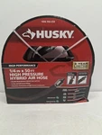 Husky 1006 966 658 1/4 X 50 Ft Hybrid High Pressure Air Hose Swivel Fittings. Fixed Price $20.00.