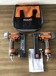 Ridgid Pneumatic Finishing 18GA. With Case/ Manual (2) Staplers. Fixed Price $96.57.