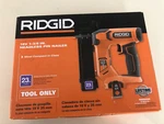 Ridgid 18V Cordless 23-GAUGE 1-3/8 In. Headless Pin Nailer (tool Only) New. Fixed Price $209.00.