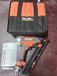 Ridgid R250AFF 15-GAUGE 2-1/2 Angled Finish Nailer Clean Drive W/ Tool Bag. Fixed Price $75.00.