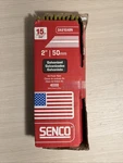 Senco DA21EABN 15 Gauge Finish Nail - 4000 Count. Fixed Price $29.00.