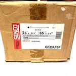 Senco # GD25APBF 2-1/2" 0.131" Round Head Smooth Shank Coil Nails (bx 6000). Fixed Price $79.99.