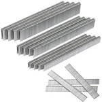 Sitldy 18 Gauge 1600-COUNT, 1/4 Inch Narrow Crown Assorted, Silver Gray. Fixed Price $14.76.