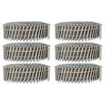 Full Round-head Hot-dipped Galvanized 3600 1-1/4" 0.092" Ring Coil Siding Nail. Fixed Price $49.99.