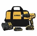 DCD777C2 Dewalt 20V Compact Brushless Drill/driver W/ Batteries,charger & Case. Fixed Price $129.00.