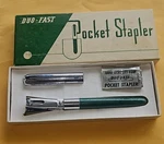 Retro Duo-fast Desk Stapler Set (w/staples) Colgate-polmolive-peet- Co.. Fixed Price $11.50.