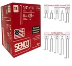 Senco L17BAB Wire STAPLE,1-1/2" LENGTH,1/4" Narrow CROWN,18 Gauge,box Of 5000PCS. Fixed Price $56.98.