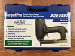 Duo-fast Carpetpro ENC-5418B Electric Tacker Stapler With Case. Fixed Price $335.99.