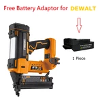 Freeman PE20V31618G 3-IN-1 Nailer/stapler Tool Only + Dewalt Adapter. Fixed Price $133.99.