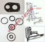 Paslode 212-F MU212F Finish Nailer Ring Kit + Rubber Cap Gasket 401144. Fixed Price $20.95.