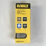 Dewalt DBN18175-2 1-3/4" 18GA Brad Nail PKG2500. Fixed Price $12.99.