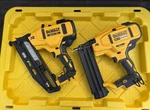 Dewalt 20V Max Xr DCN660 16GA Finish Nailer & DCN680 18GA Brad. Fixed Price $478.00.