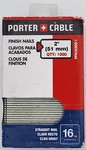 Porter Cable (51 Mm) Finish Nails Ga Straight Qty 1000 PFN16200-1. Fixed Price $8.98.