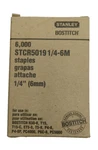 STCR5019 2 Boxes Stanley Bostitch Power Crown Steel Staples 1/4" 7/16" 6,000/BOX. Fixed Price $29.99.
