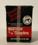 Nos, Stanley Bostitch Power Crown 9/16" Staples 1000, STCR5019 9/16-1M Lot Of. Fixed Price $30.99.