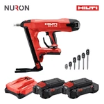 Hilti Nuron Cordless Concrete Nailer Bx 4-22 Battery Charger Nails Combo Set. Fixed Price $1990.77.
