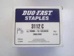 Duo Fast 3112C 3/8" Crown X Staple. Fixed Price $27.85.
