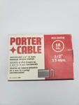 NS18050 Guage Porter Cable Galvanized 1/4" (6 Mm) Narrow Crown Staples 5000PC. Fixed Price $11.95.