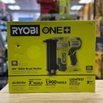 Ryobi 18V 18-GAUGE Cordless Airstrike Brad Nailer (tool Only). Fixed Price $85.99.