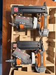Rigid 2 Tool Set Gauge Brad Nailer AND18 Finish Stapler. Fixed Price $89.99.