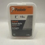 Paslode, Finishing Nail, 650047, 20 Degree Angled Galvanized, 16 Gauge, Inch. Fixed Price $21.16.