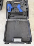 Campbell Hausfeld Pneumatic Brad Nailer 18 Gauge Finish Gun W/ Case Tested. Fixed Price $60.00.