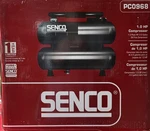 Senco PC0968 Twin Tank Air Compressor, Portable, 1.5 Horsepower 2.5 Gallon. Fixed Price $346.75.