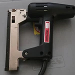 Sears Craftsman Staple Gun Corded Electric Black Silver Heavy Duty Tool. Fixed Price $10.00.