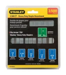 Stanley 27/64 In. 18 Ga. Narrow Crown Heavy Duty Staple Assortment 3500 Pk. Fixed Price $19.95.